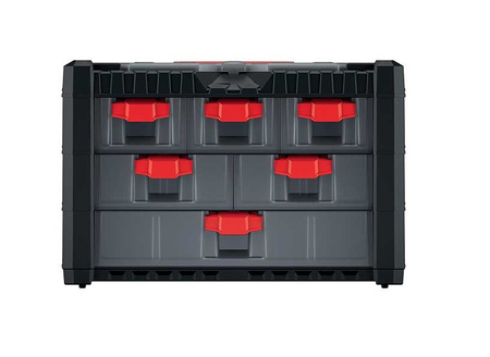 Organizer stojący z szufladkami zamykanymi MULTICASE Kistemberg KMC301