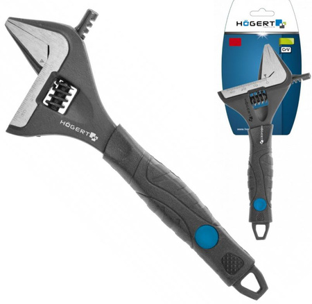 Klucz nastawny 40mm z rękojeścią 215mm Hogert HT1P563