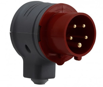 Wtyczka siłowa kątowa obrotowa 16A 5p F-elektro F7.0061