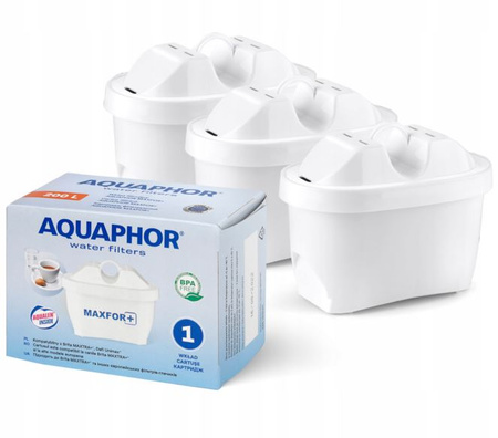 Dzbanek filtrujący biały Amethyst 2,8 L 3 wkłady  AQUAPHOR