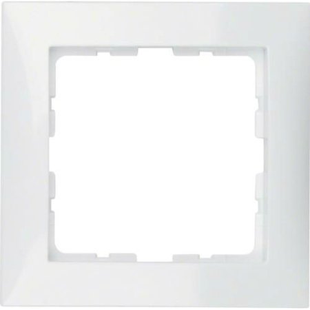 Ramka 1-krotna biały B.Kwadrat 5310118989 HAGER
