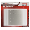 Dzwonek 16 melodii 8-230V srebrny DNU-912/N-SRB Zamel SUN10000088