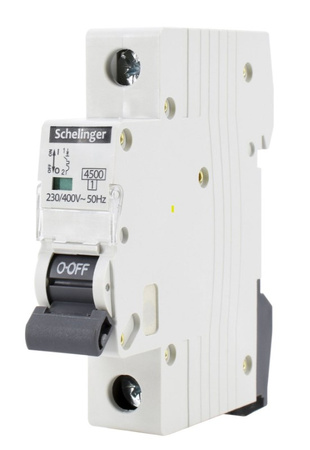 Wyłącznik nadprądowy 1P B 6A  SCHELINGER A02-G7-1P-B6