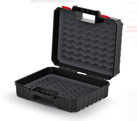 Walizka na narzędzia z pianą 10kg HEAVY Kisrtenberg KHV40P-S411