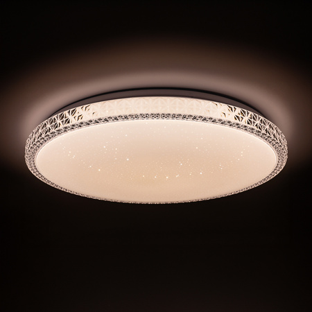 Plafon okrągły biały natynkowy LED mat 30W 2900lm 4000K IP20 CRYSTAL VS-80049