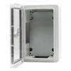Szafa z tworzywa ABS IP65 szara 200 x 300 x 130 mm drzwi przeźroczyste F1.0127 F-elektro