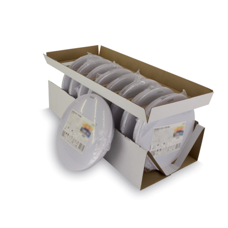 Plafon kwadratowy biały URANIA LED C 24W 2680lm 4000K IP44 Strühm 03826 
