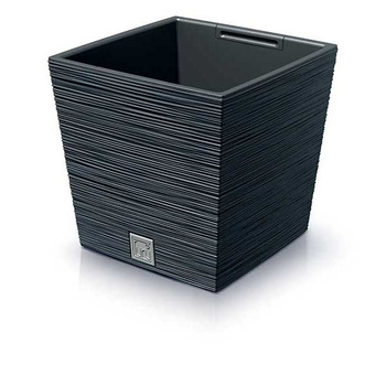 Doniczka z wkładem antracytowa FURU Square Low DFS300-S433