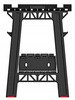 Koziołek budowalny roboczy z półką składany 175 KG Kistenberg KTS8060 kpl=2szt