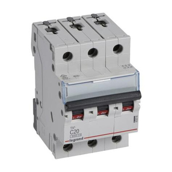 Wyłącznik nadprądowy 3P C 20A TX3 Legrand 403546