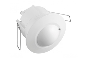 Mikrofalowy czujnik ruchu biały zasięg 1-8m CM-5 1200W 240V 360st GTV AE-CM5000-00