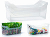 Pojemnik plastikowy uniwersalny przeźroczysty NUK1L 28x12x12 cm
