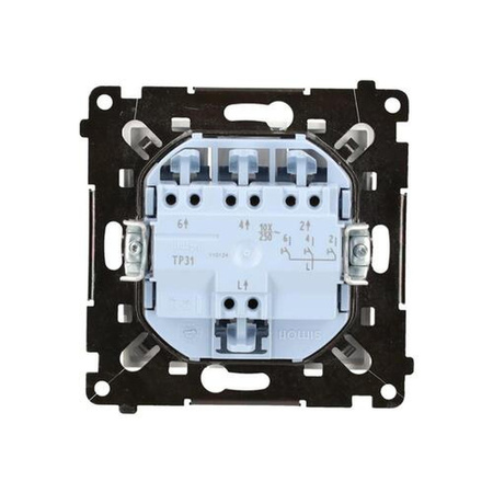 Przycisk potrójny biały mat Simon 55 TP31.01/111 Kontakt-Simion