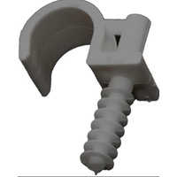 Uchwyt montażowy RING 20mm pojedynczy szary Pawbol H.7327