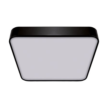 Plafon kawdratowy czarny TOTEM LED D 16W 1490lm 4000K IP20 03929 Strühm