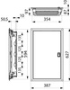 Rozdzielnia podtynkowa modułowa 3 x 14-mod IP40 IDEAline 69.314