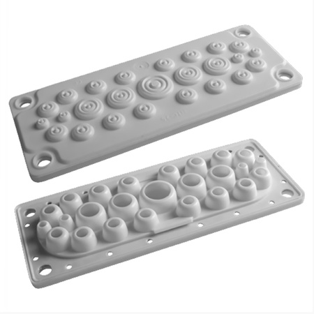 Przepust membranowy szary P-MB50 34.750 Elektroplast