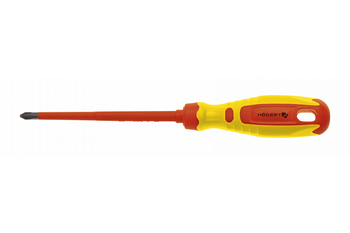 Wkrętak krzyżowy izolowany SLIM PH2 100mm 1000V Hogert HT1S966