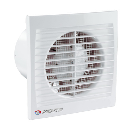 Wentylator osiowy fi 100mm z timerem biały 100D1T Vents