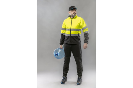 Spodnie dresowe wzmocnione czarne S (48) MURG HT5K439-S Hogert
