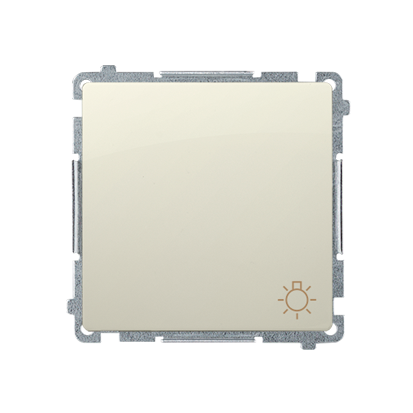 Przycisk światło biały Basic BMS1.01/12 Kontakt-Simon
