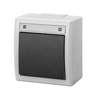 Łącznik uniwersalny natynkowy hermetyczny szary IP55 Aquant 2K 5001-10