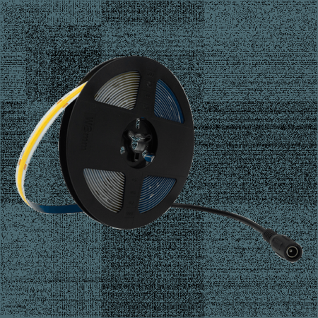 Taśma LED COB ze Sterownikiem RF Zasilaczem 24V 3000K IP20 5m Eco Light EC20811