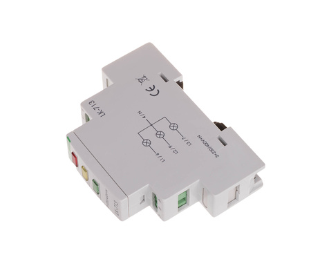 Lampka modułowa 3-fazowa żółta/czerwona/zielona 230V F&F LK-713K