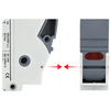 Rozłącznik bezpiecznikowy 32A 10 x 38mm 2P 1000V DC  APV-SPB-2P