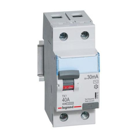 Wyłącznik różnicowoprądowy 2P 40A 30mA TX3 Legrand 411510