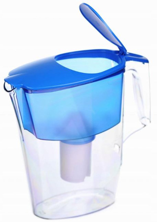 Dzbanek filtrujący niebieski Standard 2,5 L + 1szt  filtra