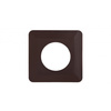 Osłona ściany pojedyncza brązowa OSX-910-BRA Zamel YNS10000046
