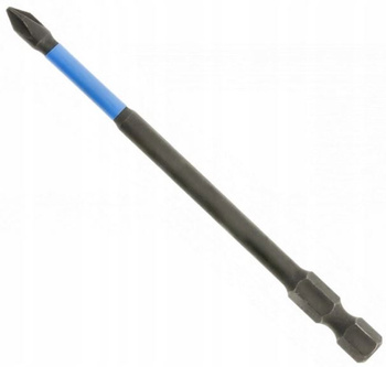 Bit udarowy długi PH1 100 mm 2 szt. Hogert HT1S687