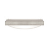 Plafon kwadratowa srebrna ALEX LED D 24W 1680lm 4000K IP44 03245 Strühm