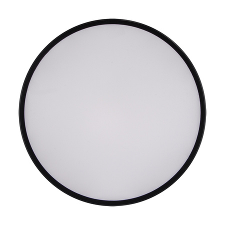 Plafon okrągły czarny TOTEM LED C 24W 1780lm 4000K IP20 03927 Strühm