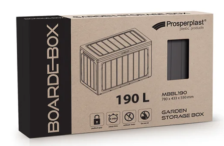 Skrzynia ogrodowa umbra 190 L Boardebox MBBL190-440U