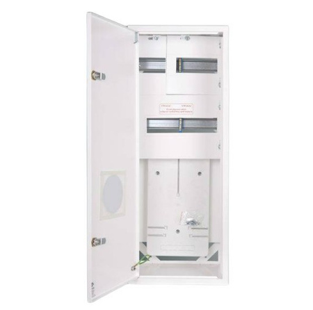 Rozdzielnia modułowa natynkowa biała 1 x12-mod RZ 2NN KUBIAK