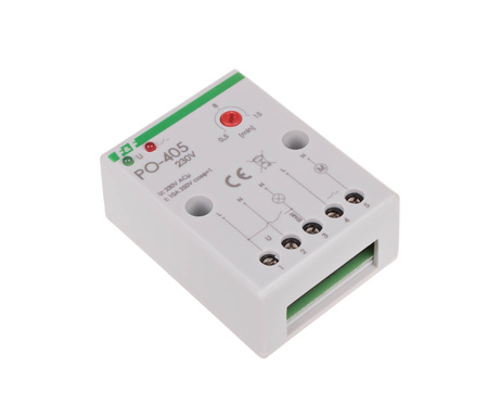 Przekaźnik czasowy opóźnione odpadanie 1Z 10A 1-15min 230V AC F&F PO-405 230V