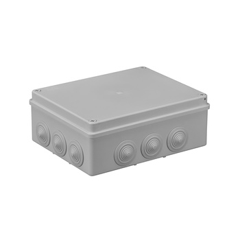 Puszka natynkowa hermetyczna IP65 szara 240x190x90 Pawbol S-BOX 506