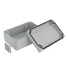 Puszka natynkowa hermetyczna 118 x 78 x 55mm IP67 szara PHP 62.57