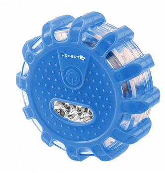 Lampa ostrzegawcza sygnalizacyjna flara silny magnes praca 48h USB Hoegert HT1E404