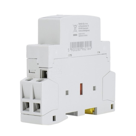 Stycznik modułowy SC101 1P 25A 1NO + 1NC Schelinger  A62-SC-101-1P-25-11