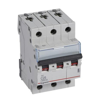 Wyłącznik nadprądowy 3P C 25A TX3 Legrand 403547