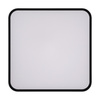 Plafon kawdratowy czarny TOTEM LED D 16W 1490lm 4000K IP20 03929 Strühm