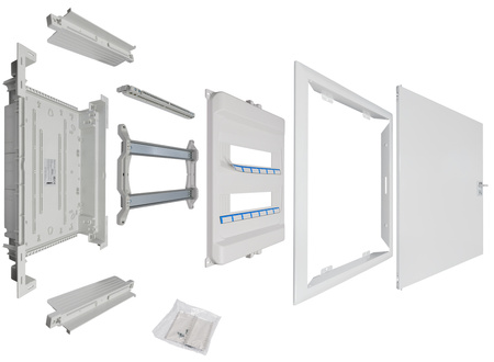 Rozdzielnia podtynkowa modułowa 2 x 14-mod IP40 IDEAline 69.214