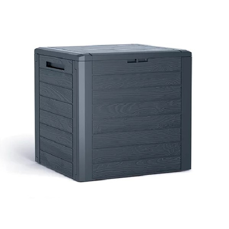 Skrzynia ogrodowa antracytowa 140L WOODEBOX MBWL140-S433