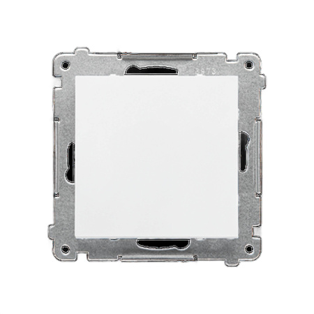 Przycisk pojedynczy zwierny biały mat Simon 55 TP1.01/111 Kontakt-Simon