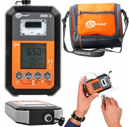 Miernik nasłonecznienia oraz temperatury IRM-1 Sonel WMPLIRM1