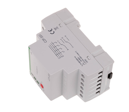 Przekaźnik zaniku i asymetrii faz 8A 2P 4sek 40-80V F&F CZF-331