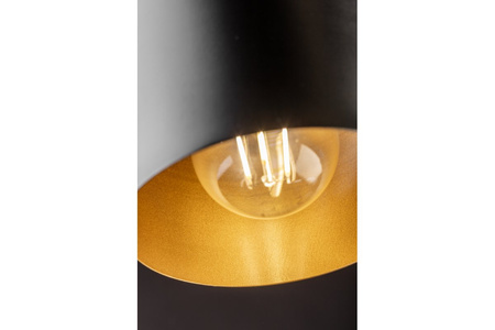 Lampka biurkowa czarna SELVIA II 25W E14 GTV LB-SELVII-25-DC